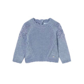 Baby Girls Blue Jumper